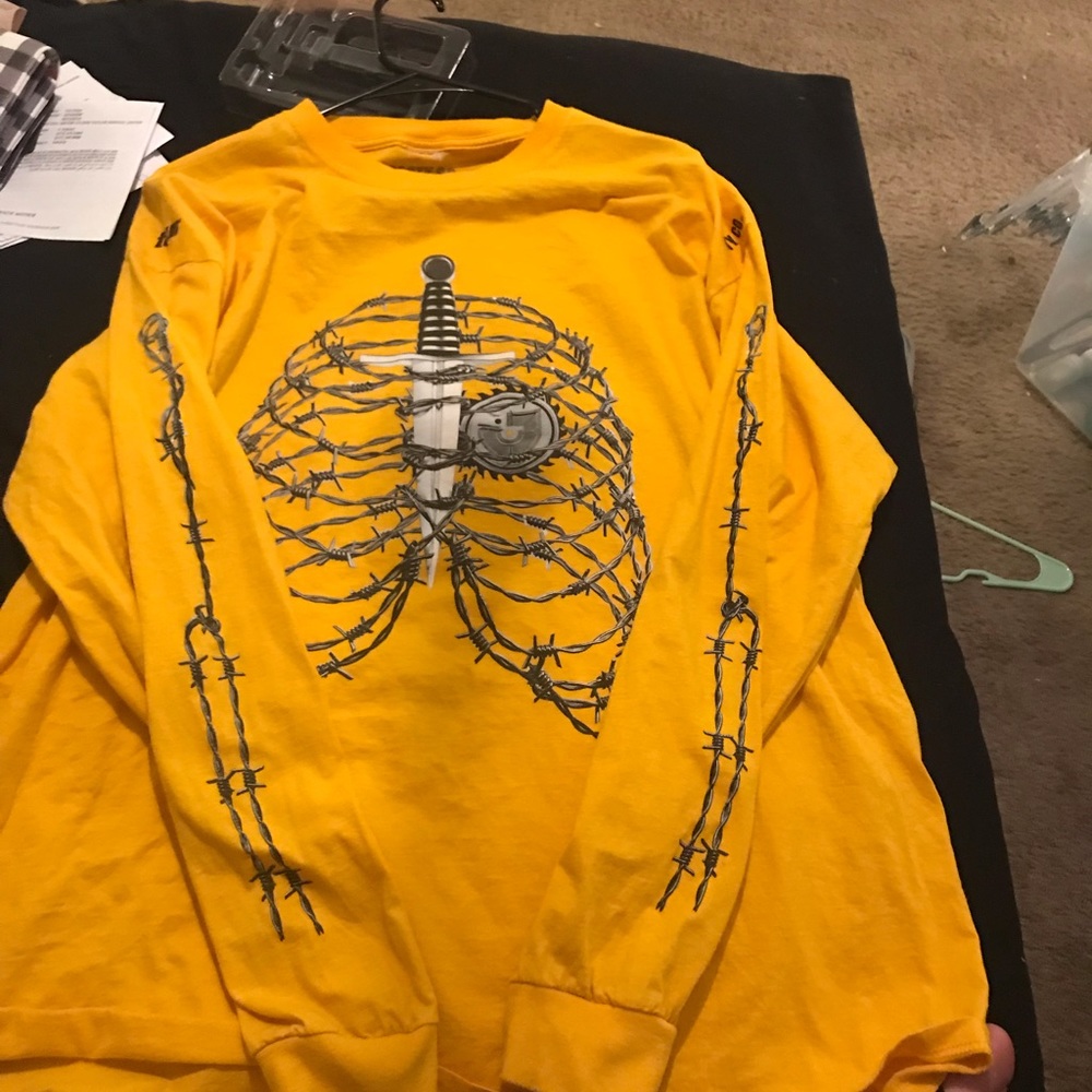 Post Malone concert tee never warn